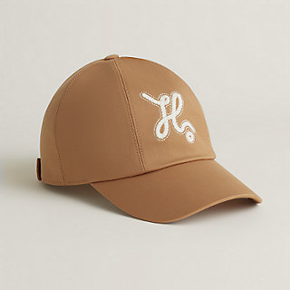 マリン風縄モチーフのH刺繍が素敵Hermes Serena Nautickキャップ Hermes Beige Serena Nautic Cap - BOPF | Business of Preloved